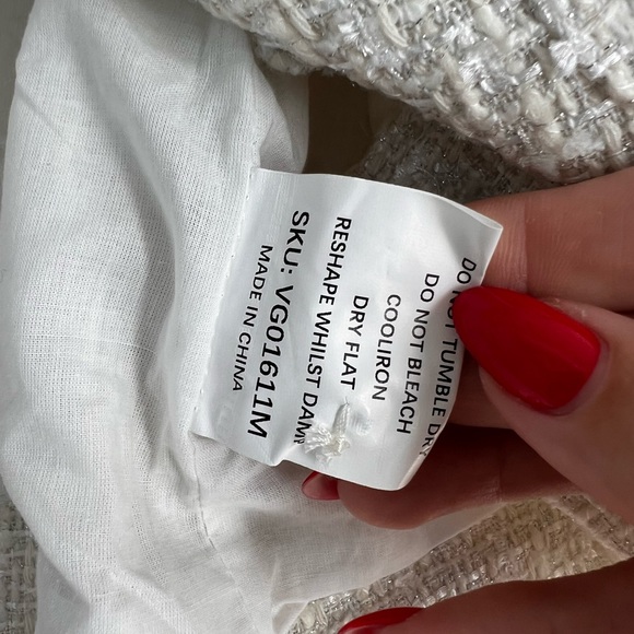 Vita grace adriana scallop top ivory size m - Picture 11 of 12